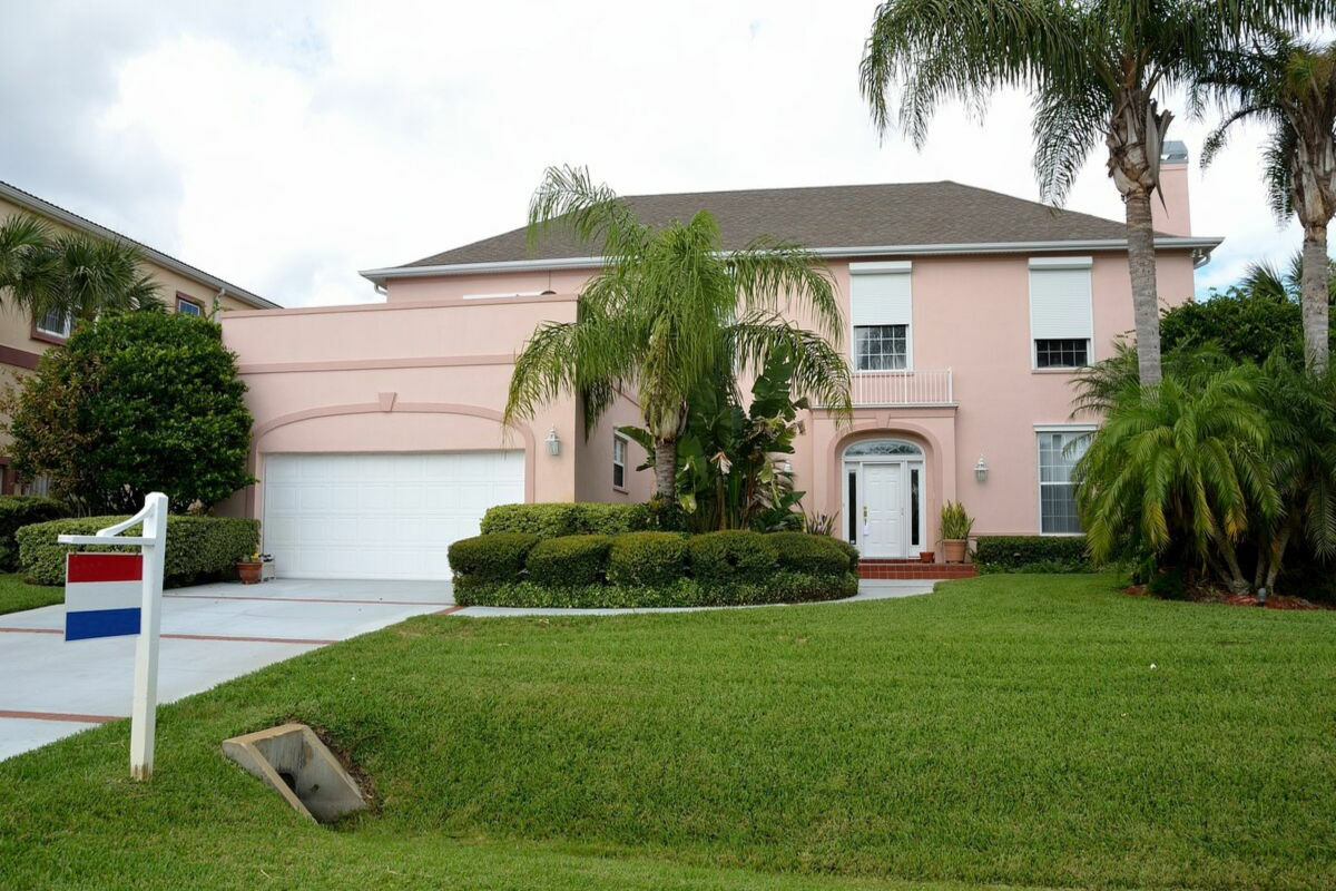 Home For Sale At St. Augustine, Florida, Usa.